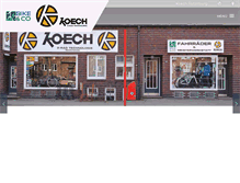 Tablet Screenshot of koech2rad.de